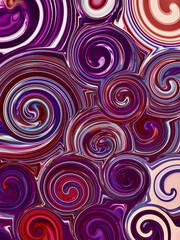 Fototapeta na wymiar background purple swirls