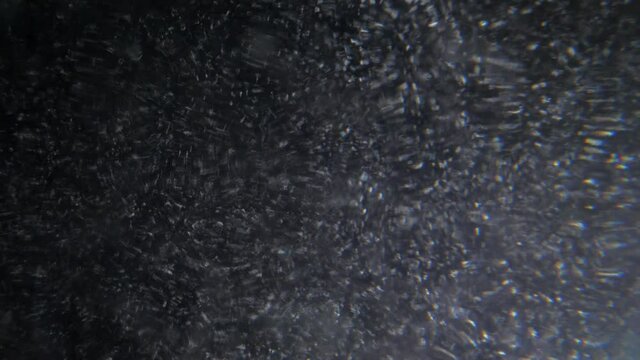 fast motion of particles in dark matter abstract texture macro