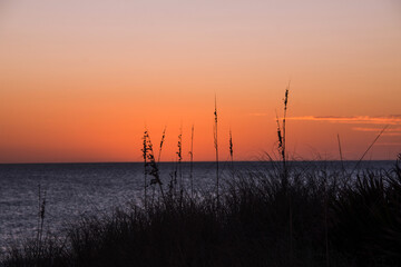 sunset over the Gulf of Mexico
