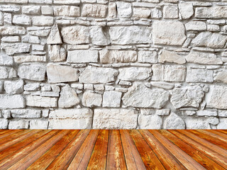 Stone wall texture background.