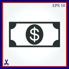 Vector Dollar Sign Icon