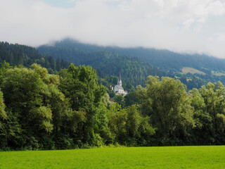 Die Kirche in Berg im Drautal