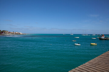 Obraz premium boats in the sea