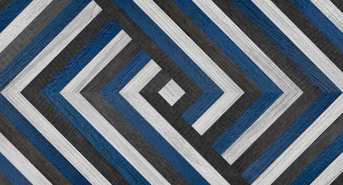 Wooden planks texture. The element of the parquet floor with a chevron pattern.