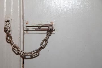Partially Locked Door