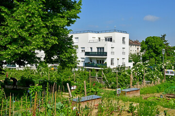 Les Mureaux; France - may 25 2019 : block of flats