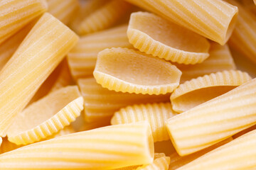 Close up of the background pasta
