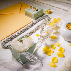 jewels and promise of eternal love
