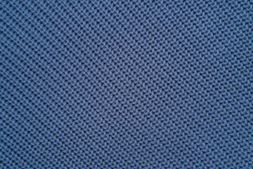 Plakat Blue knit cable pattern background