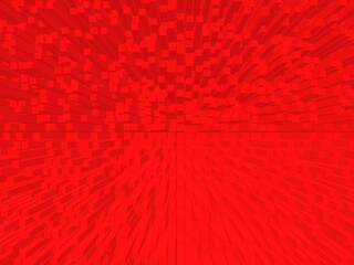 3D cube Beautiful texture red background For banner and desktop.