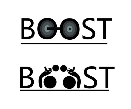 Boost latter logo
