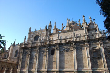 Fototapeta na wymiar Giralda de Sevilla