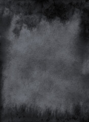Fototapeta na wymiar Background, watercolor texture Black background with watercolor stains, black maelstrom, dark night