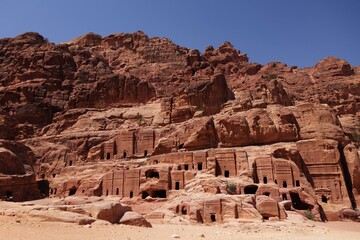 City complex of Petra
