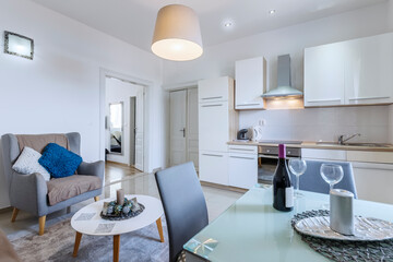 Modern kitchen interior