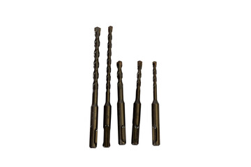 Drill bit for drilling holes in concrete, brick