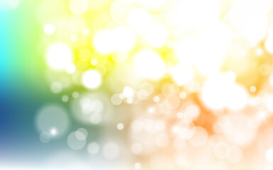 Obraz premium Abstract shiny blurred lights background stock illustration
