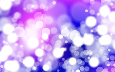Fototapeta premium Abstract shiny blurred lights background stock illustration
