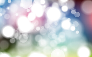 Fototapeta premium Abstract shiny blurred lights background stock illustration