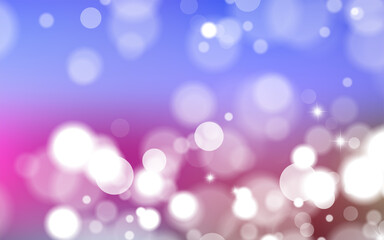 Obraz premium Abstract shiny blurred lights background stock illustration