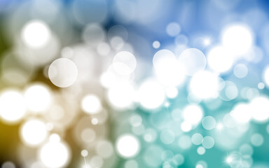 Obraz premium Abstract shiny blurred lights background stock illustration