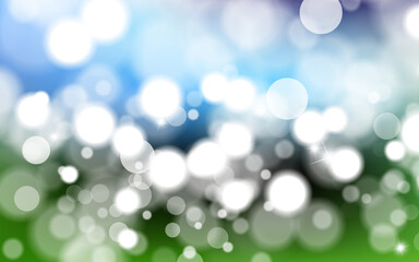 Obraz premium Abstract shiny blurred lights background stock illustration