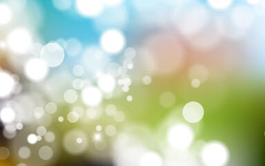 Obraz premium Abstract shiny blurred lights background stock illustration