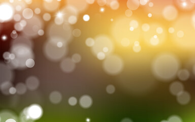 Obraz premium Abstract shiny blurred lights background stock illustration