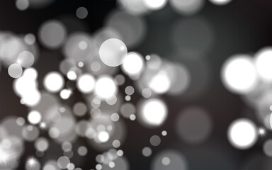 Obraz premium Abstract shiny blurred lights background stock illustration