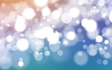 Abstract shiny blurred lights background stock illustration