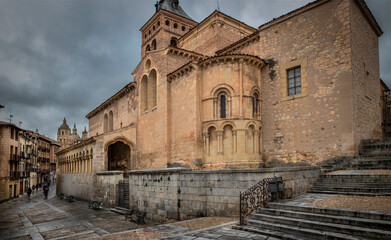 Fototapeta premium Iglesia de San Martin en Segovia España .