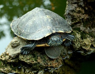 Portrait of a Mother Turtle