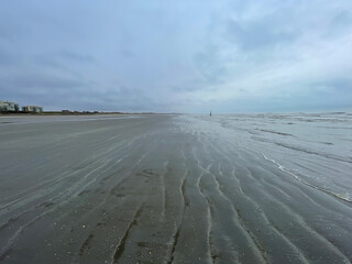 Beach in winter
