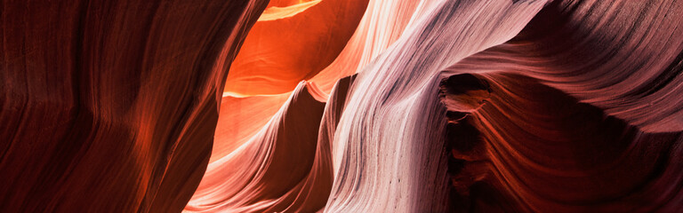 Antelope Canyon Arizona - abstract background