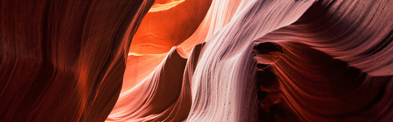 Obraz premium Antelope Canyon Arizona - abstract background