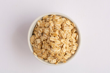 Oats in a bowl