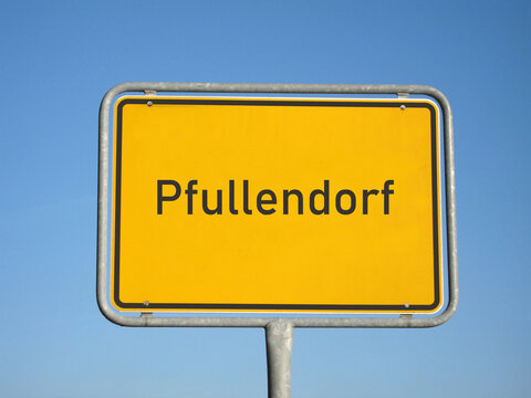 Ortsschild Pfullendorf