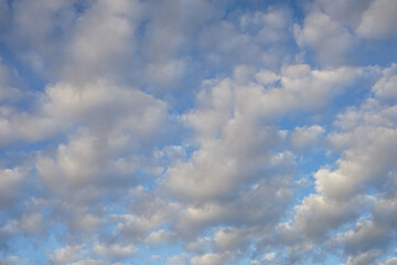 Himmel background Blau weiss
