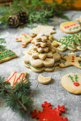 christmas gingerbread cookies
