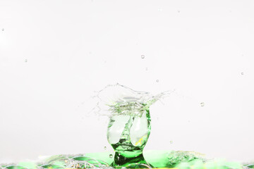 水滴のハイスピード撮影