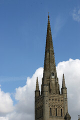 Norwich cathedral spire