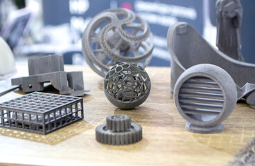 Object printed on a powder 3D printer from polyamide powder