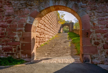 gate at Wertheim castle