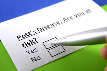 Questionnaire about infectious disease