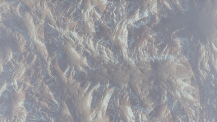 abstract aerial view, abstract cosmic texture, top view of alien planet, texture of th exo planet, abstract texture 3d render
