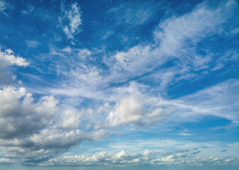 Crystal Blue Skies - OcuDrone Aerial Sky Images