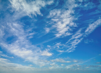 Obraz premium Silky Smooth Skies - OcuDrone Aerial Sky Images