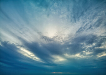 Naklejka na ściany i meble Seriously Dramatic Skies - OcuDrone Aerial Sky Images