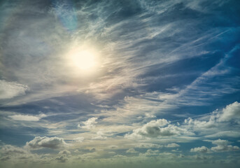 Fototapeta na wymiar Seriously Dramatic Skies - OcuDrone Aerial Sky Images