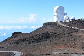 Haleakala High Altitude Observatory Site first astronomical research observatory on Maui Hawaii